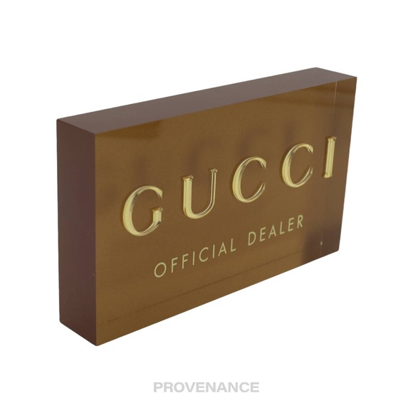 🔴 Gucci Official Dealer Retail Store Sign - Picture 2 of 6